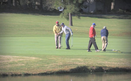 Weekly 9-hole Stampede is held every Tuesday at Crooked Tree Golf Course